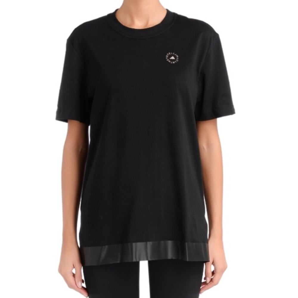 Stella Mccartney X Adidas Black Short Sleeve Tee size XS